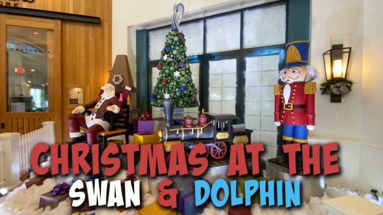 Christmas at the Swan & Dolphin at Walt Disney World!