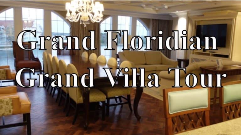 Grand Floridian Resort - Grand Villa Tour