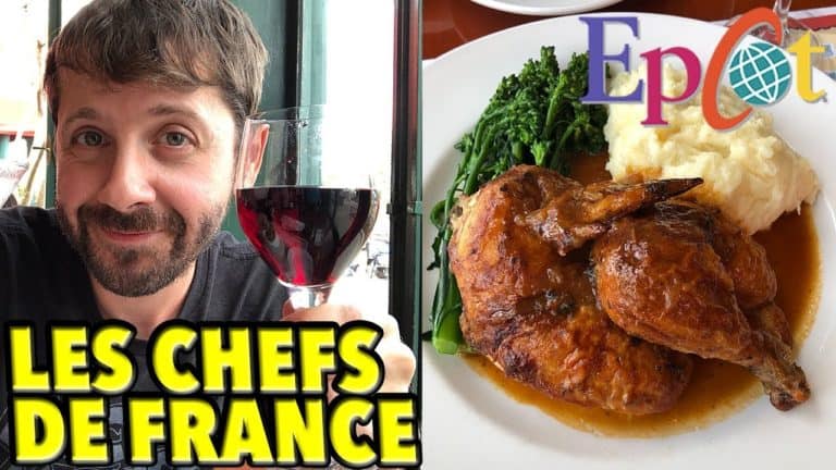 Les Chefs de France in EPCOT 3 Course Meal!