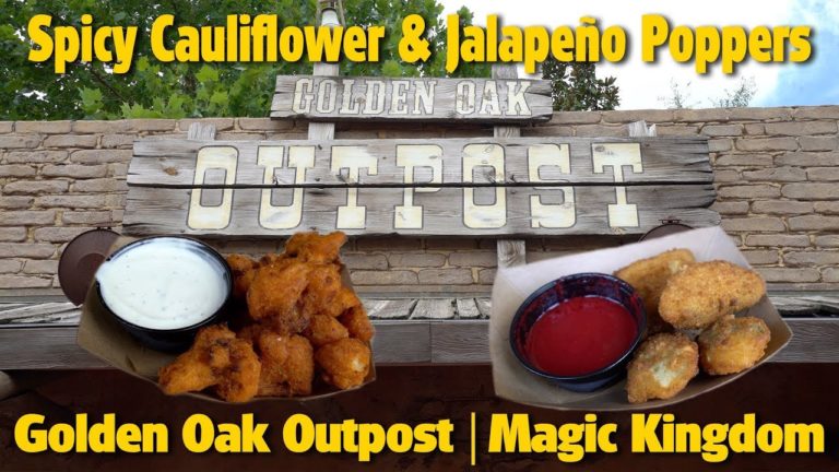 Spicy Cauliflower and Jalapeño Poppers at Golden Oak Outpost