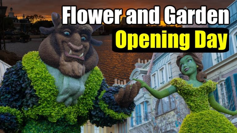 Flower and Garden Festival #FreshEpcot​ Opening Day