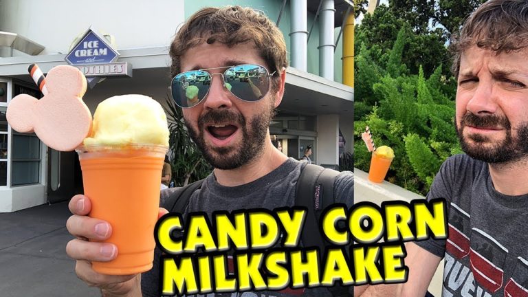 Candy Corn Milkshake at Magic Kingdom - Worst Drink Ever?!