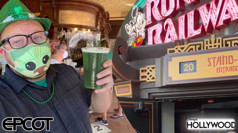 Disney World Park Hopping On Spring Break 2021 - St Patrick’s Day At Epcot