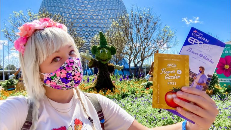 EPCOT Flower & Garden Festival 2021 Opening Day! Butterfly Garden, Festival Food & Drinks, Topiaries