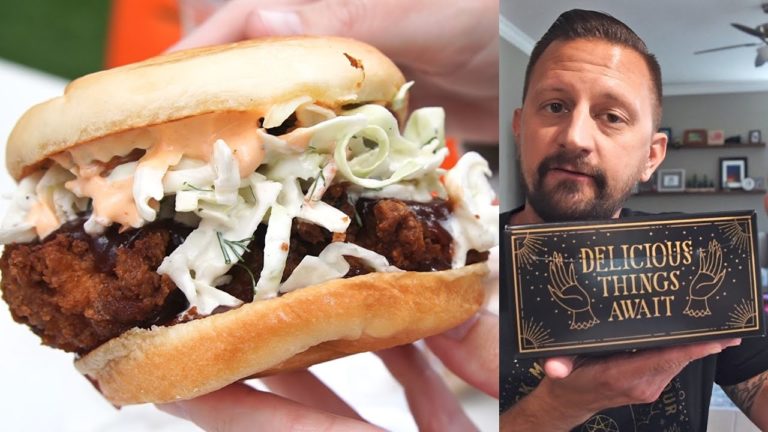 The Best Chicken Sandwich At Disney Springs Is From A Donut Shop & New Gideon Bakehouse Cookie!