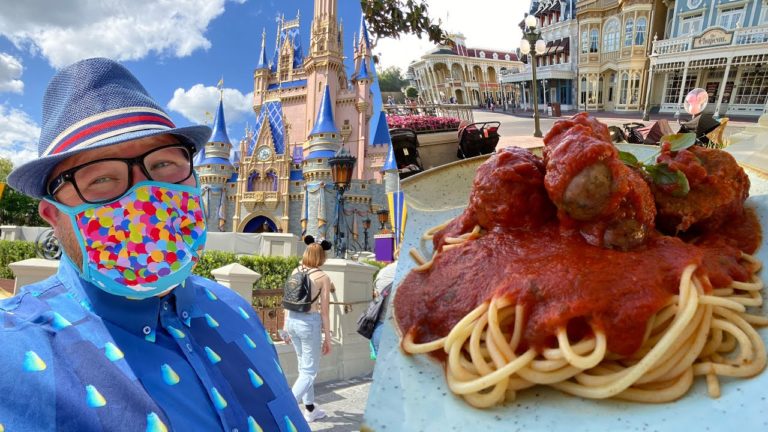 Riding Lots Of Rides & Tony’s Town Square Spaghetti & Meatballs
