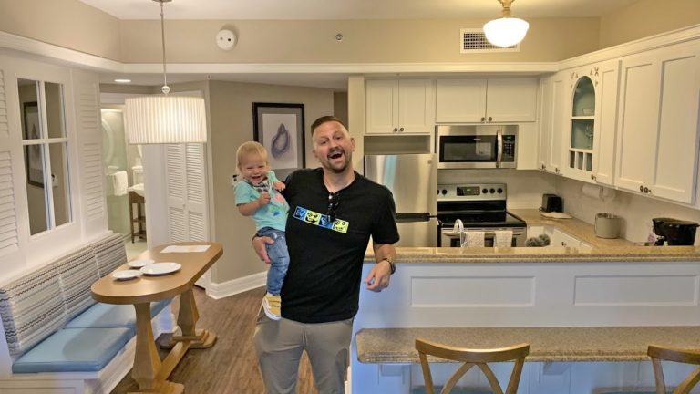 Disney's Beach Club Staycation Check In Day! New Stroller, Vacationing With A Toddler & Room Tour!