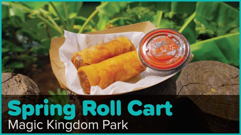 Adventureland’s Tasty Cheeseburger Spring Rolls